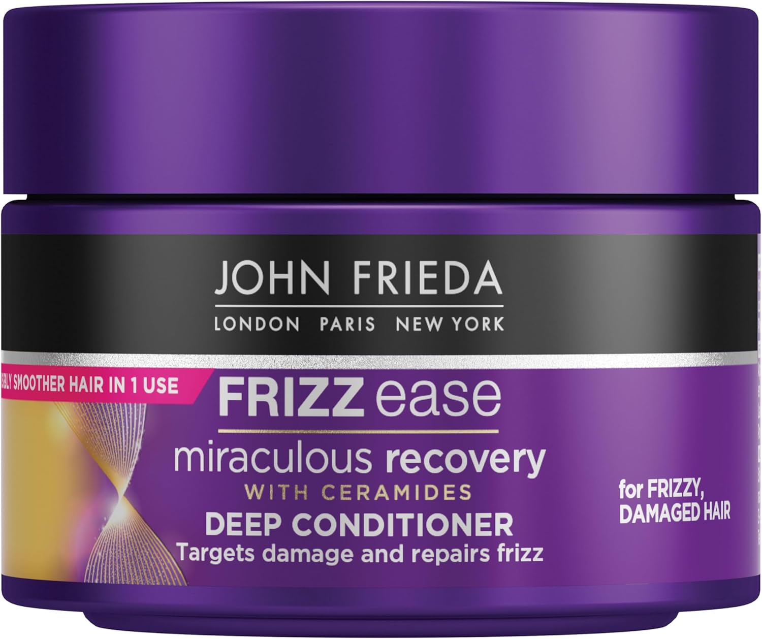 John Frieda Frizz Ease Miraculous Recovery Intensive Deep Conditoner Hair Mask 250ml, White