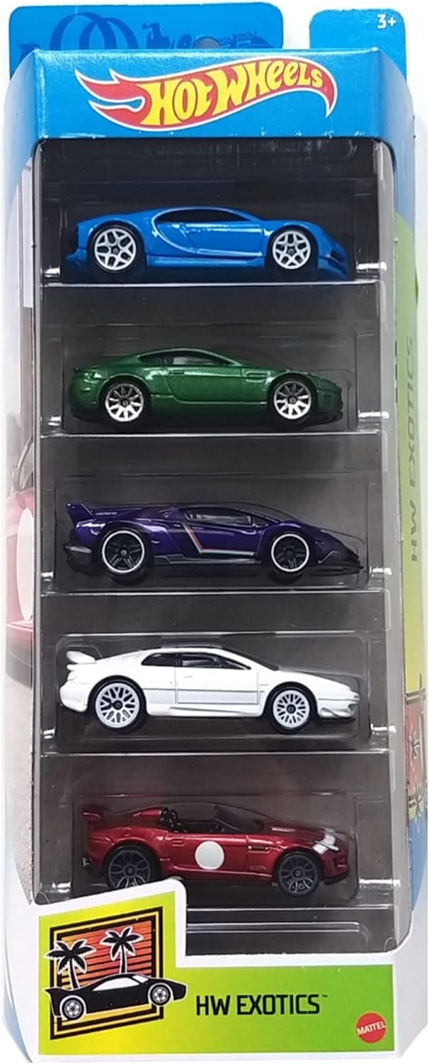 Hotwheels 5 Car Pack (Styles Vary)