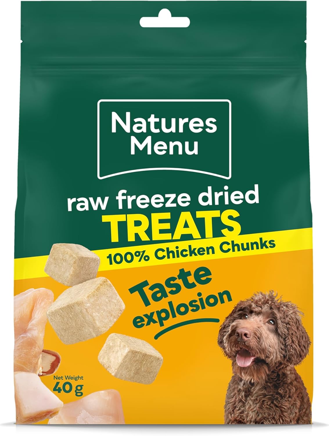 Natures Menu Raw Freeze Dried Treats - Chicken - 7 x 40g