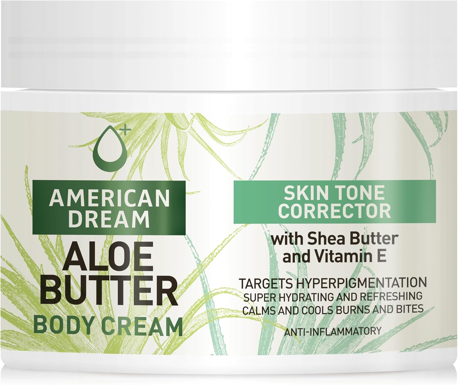 American Dream Aloe Butter Body Cream with Shea & Vitamin E 500ml