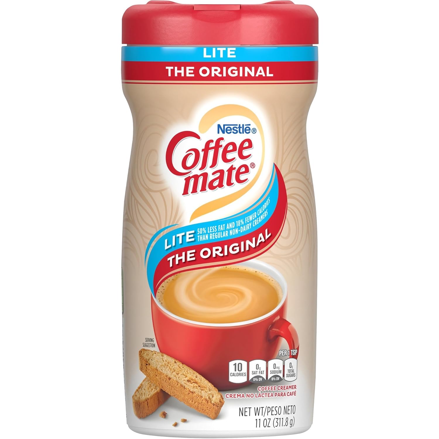 Coffee-Mate Powdered Original Lite Creamer 312 g