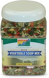 Mother Earth Products Dried Vegetable Soup Mix Jar, 10oz