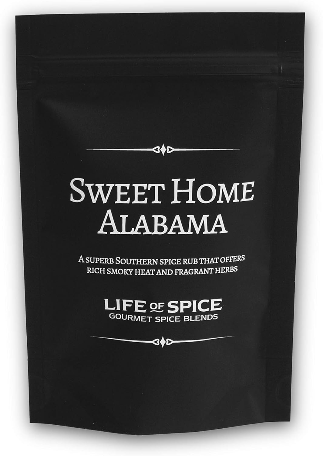 Life of Spice Sweet Home Alabama Barbecue Rub | All Purpose American Seasoning for Chicken, Meat and Veg | 40g Pack with Recipe Card | Smoked Paprika, Sage and Oregano | Great American BBQ Rub