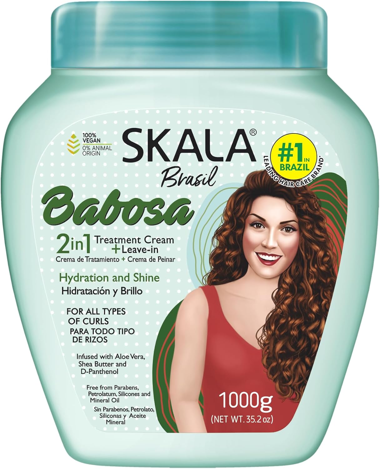 Deep Hydration & Nutrition - Babosa Hydronutritive Conditioner - Skala - 1000ml - Aloe Vera Enriched Formula