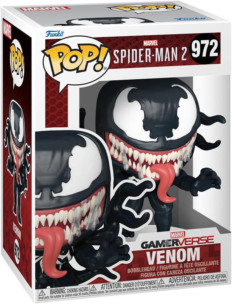 Funko POP! Games: Spider-Man 2- Venom - Spider-man 2 Video Game - Collectable Vinyl Figure - Gift Idea - Official Merchandise - Toys for Kids & Adults - Video Games Fans - Model Figure for Collectors
