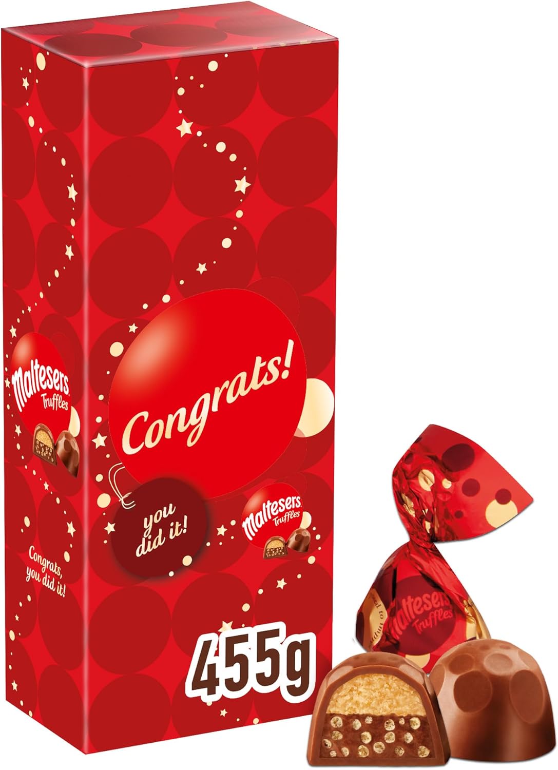 Maltesers - Truffle Ultimate Gift Pack 455g with Congrats Sleeve