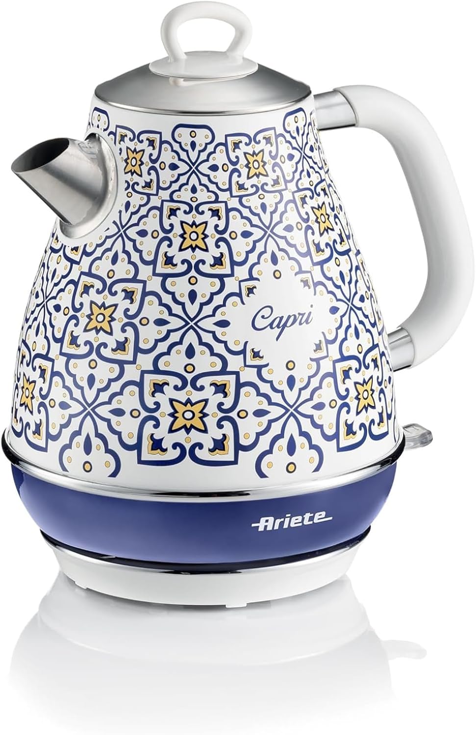 Ariete Capri Retro Italian Style 1.7L Capacity Electric Kettle