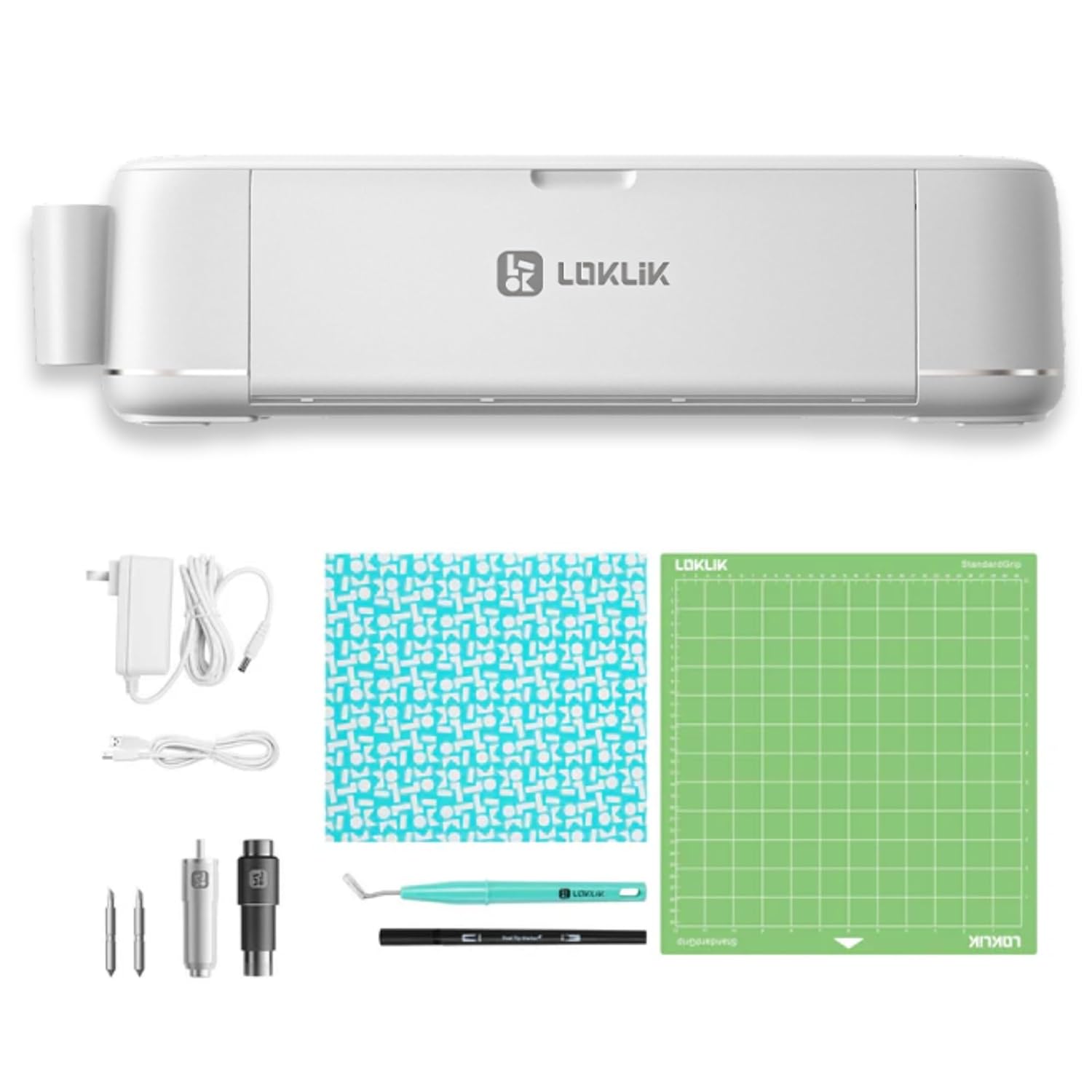 LOKLIK iCraft Die Cutting Machines – Vinyl Cutter Machine for Precision Crafting, Cuts 100+ Materials Including Paper, Vinyl & Leather up to 2mm Thickness - Craft Tool for Graphic Design Application