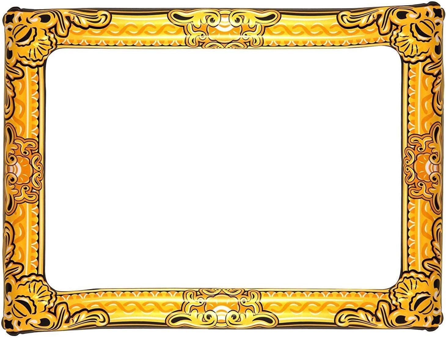HENBRANDT Inflatable Photo Frame with Gold Additive 60 x 80 cm Black