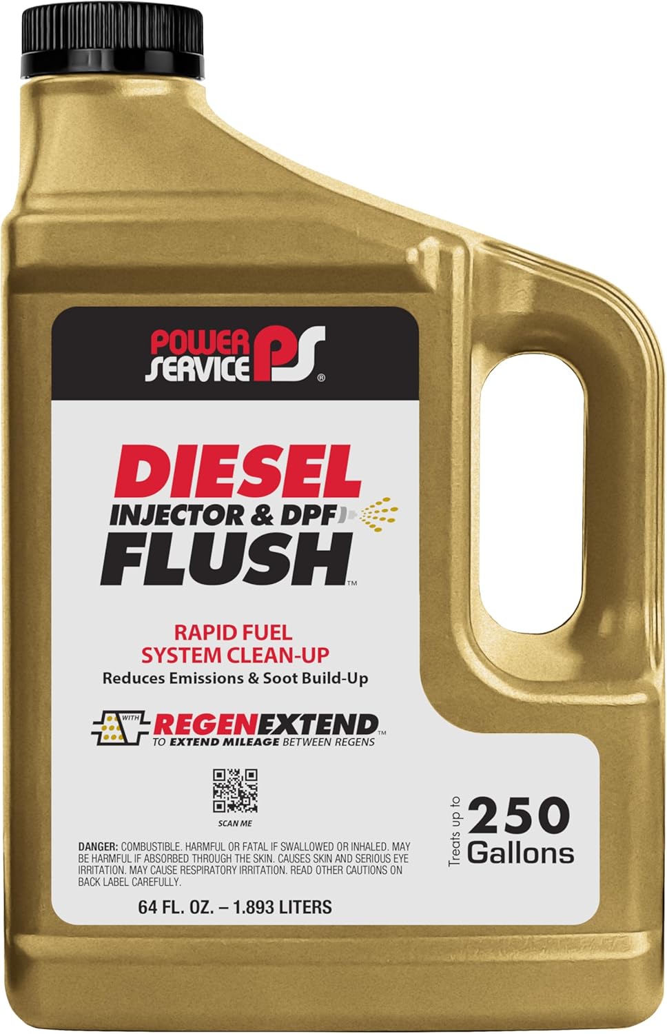 Power Service Diesel Injector & DPF Flush - 64 Ounce