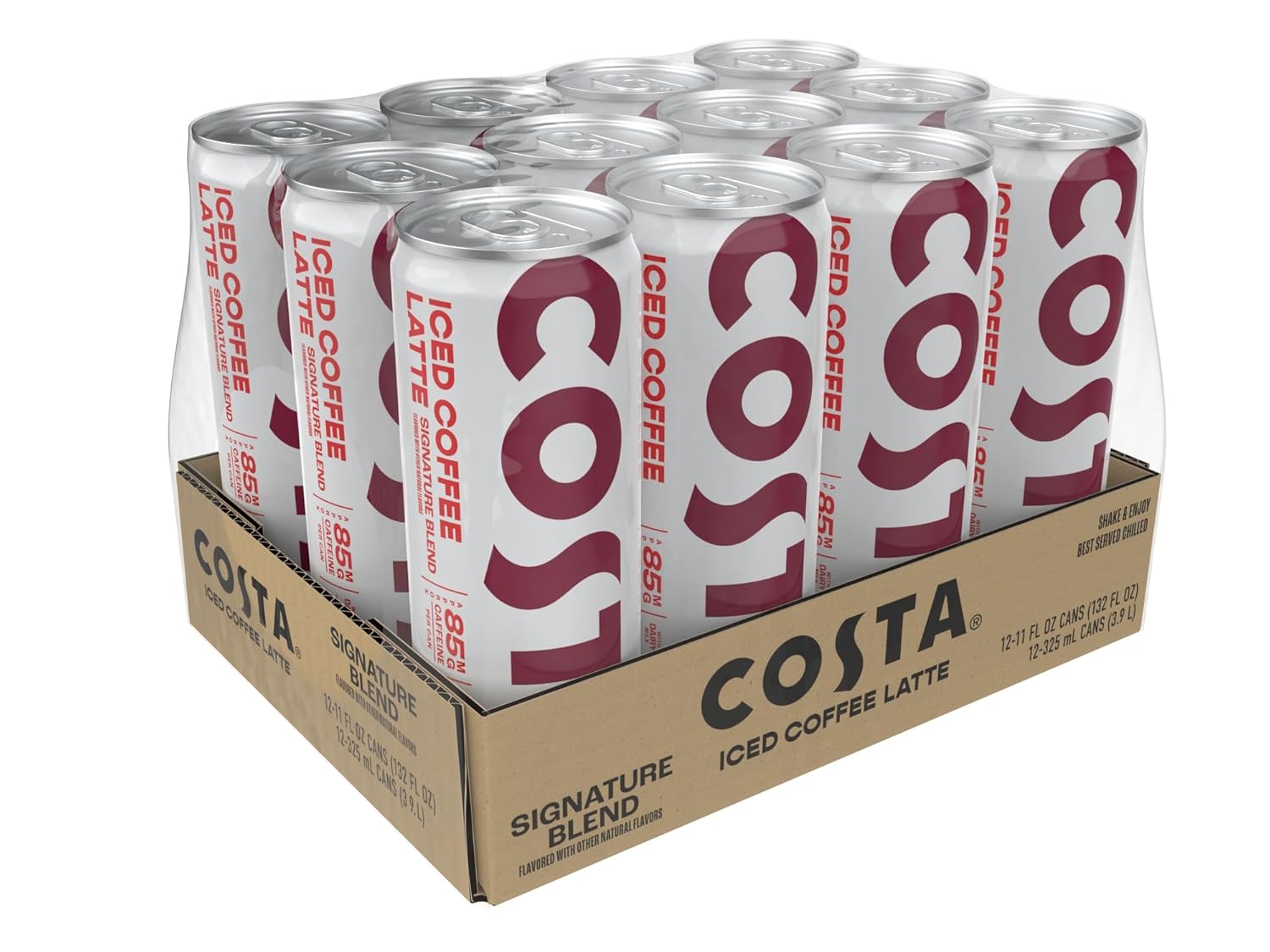 Costa Iced Coffee Latte Signature 11oz, 12pk