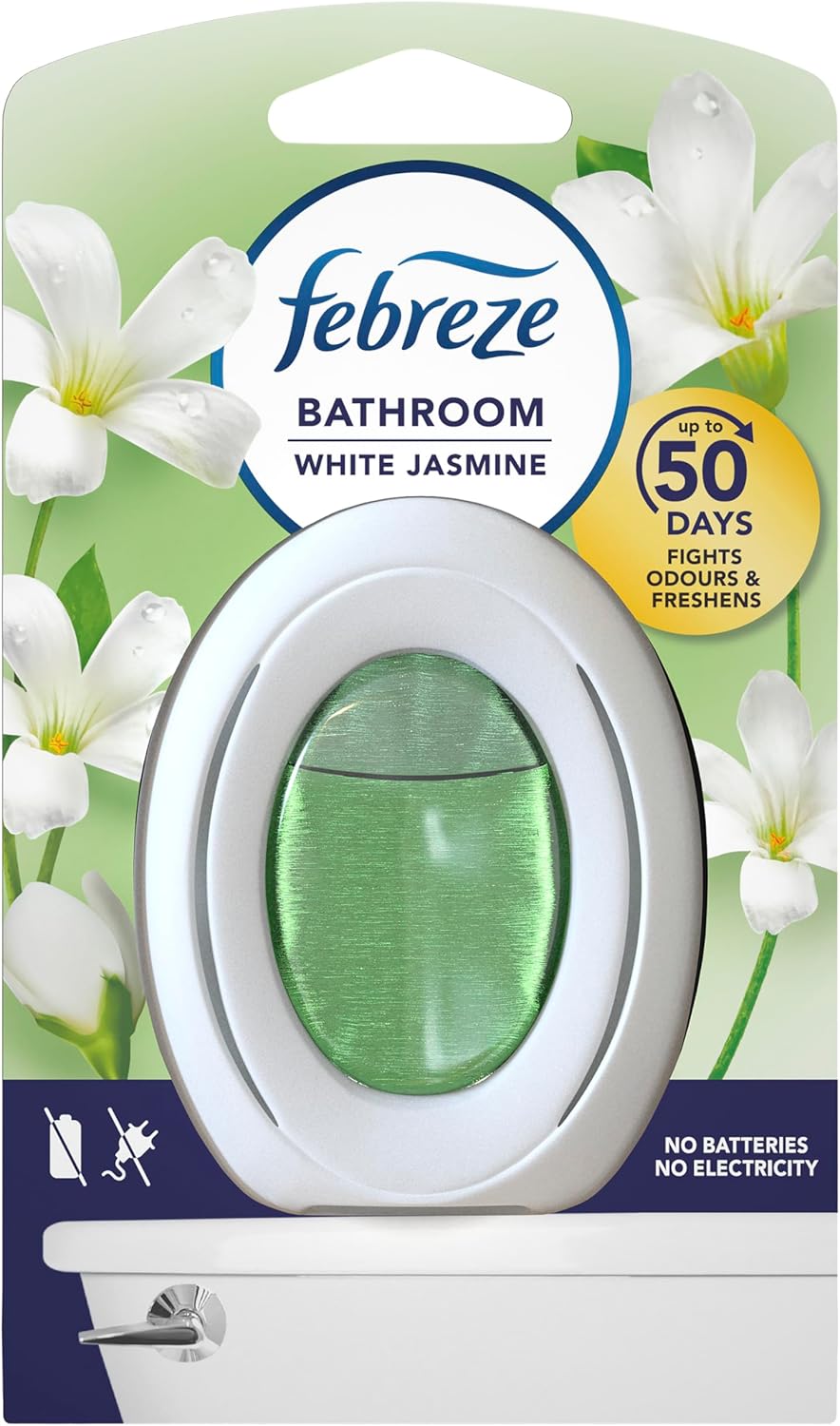 Febreze Bathroom Air Freshener White Jasmine