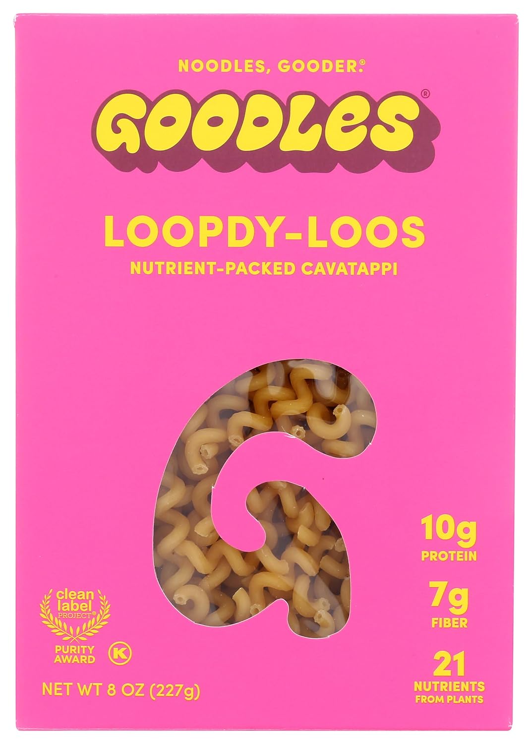 Goodles Loopdy-Loos Pasta, 8 OZ