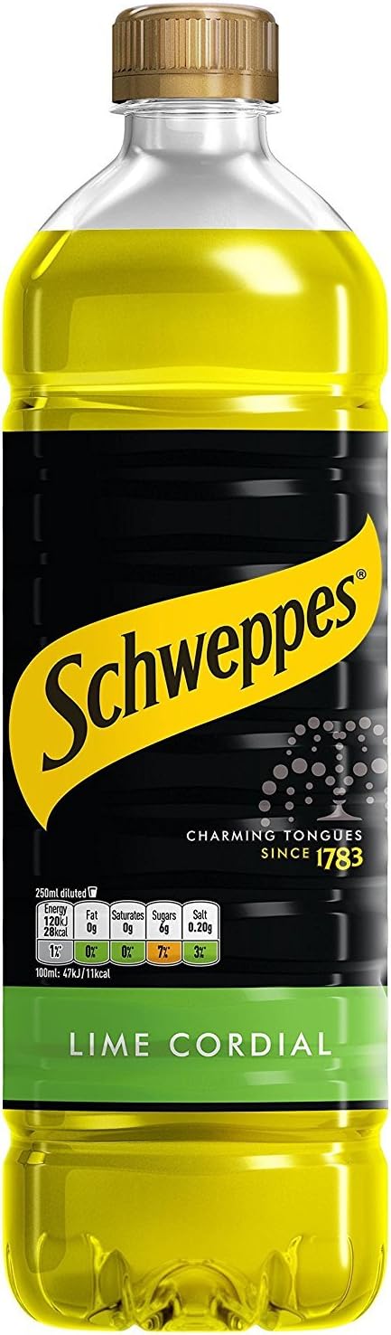 Schweppes Lime Cordial 1000g