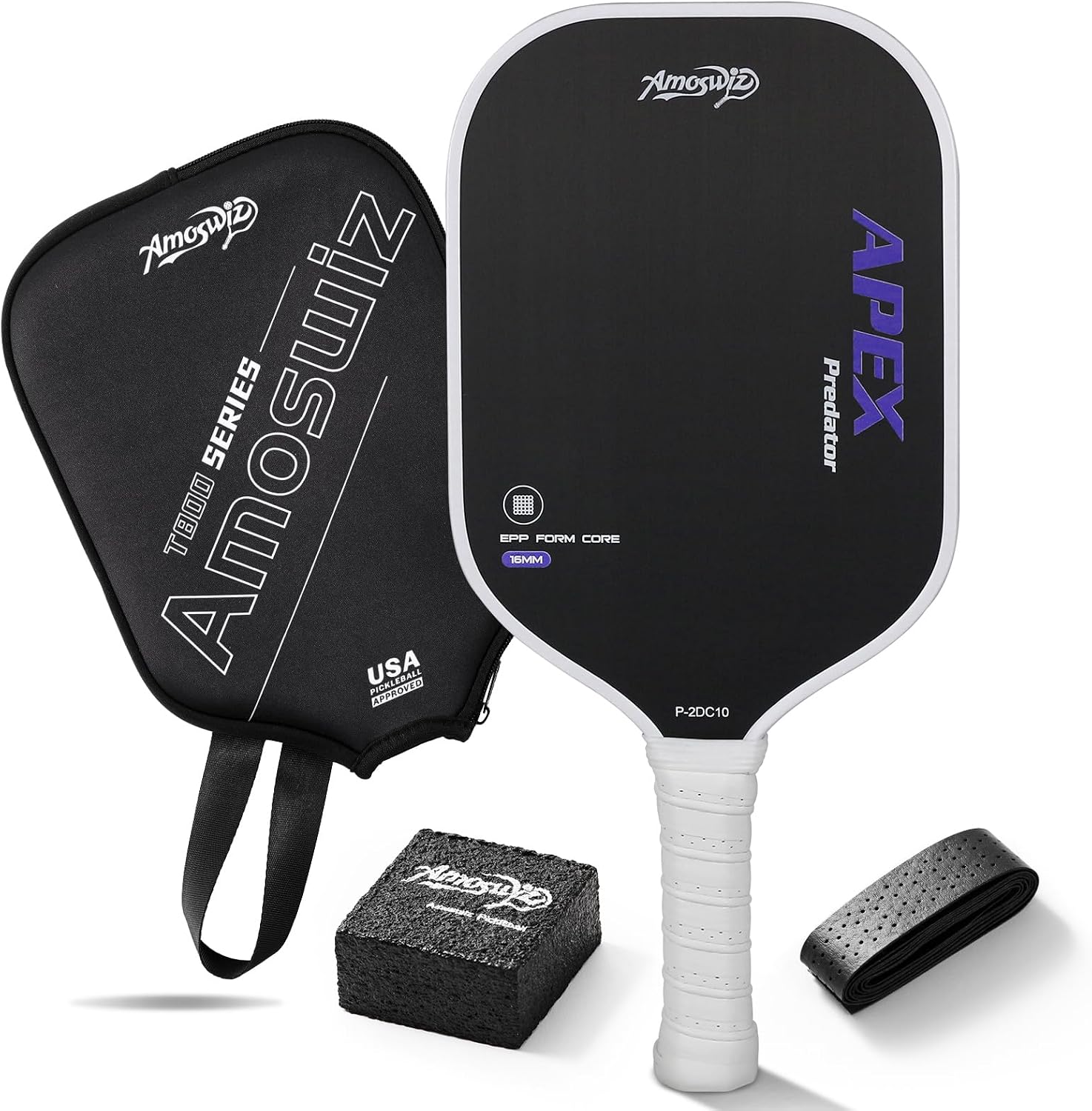 Pickleball Paddles, T800 Carbon Fiber, 16MM EPP Foam Core