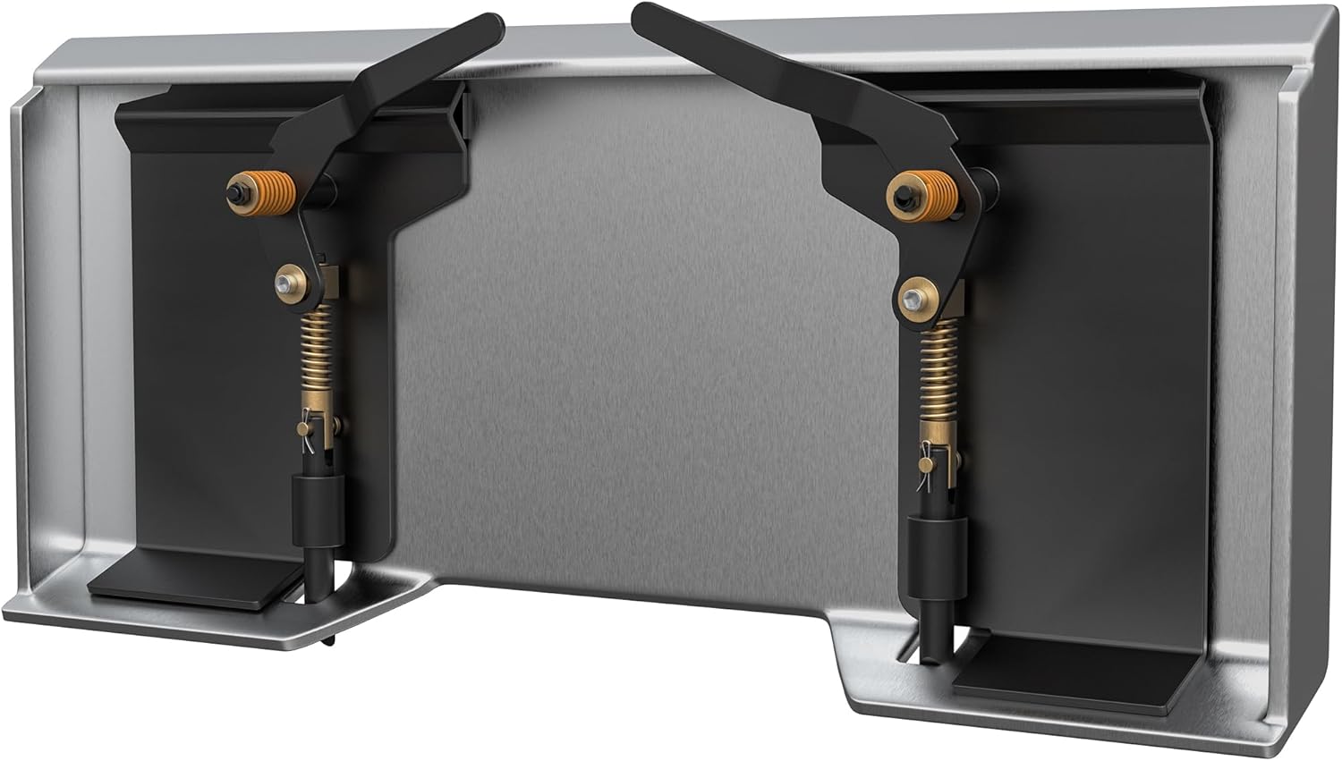 YITAMOTOR 1/2" Skid Steer Attachment Mount Plate & Universal Quick Attach Conversion Adapter Compatible with Kubota, Bobcat Skid Steers, Tractors