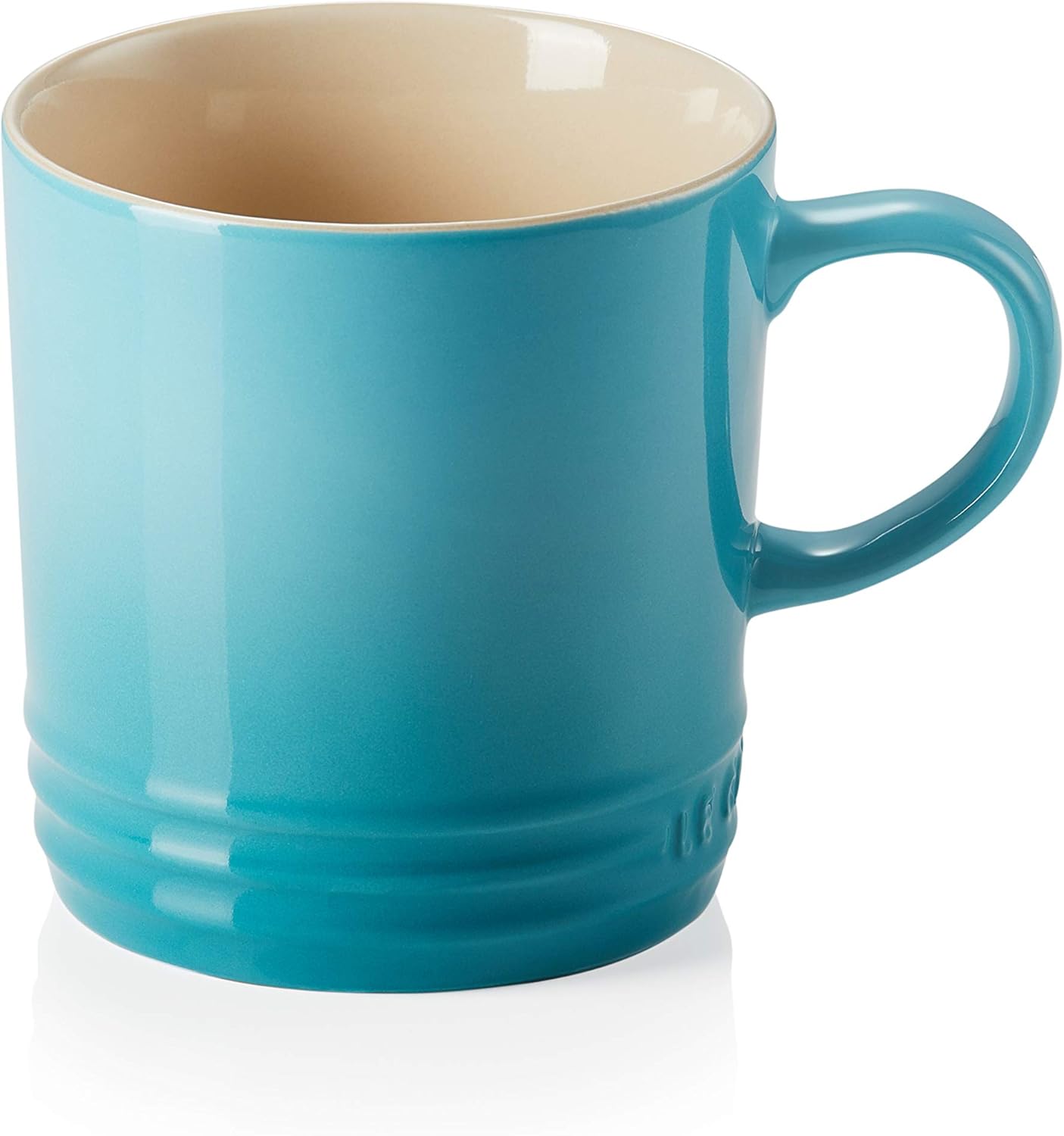 Le Creuset Stoneware Coffee Mug, 350 ml, Teal, 70302351700002