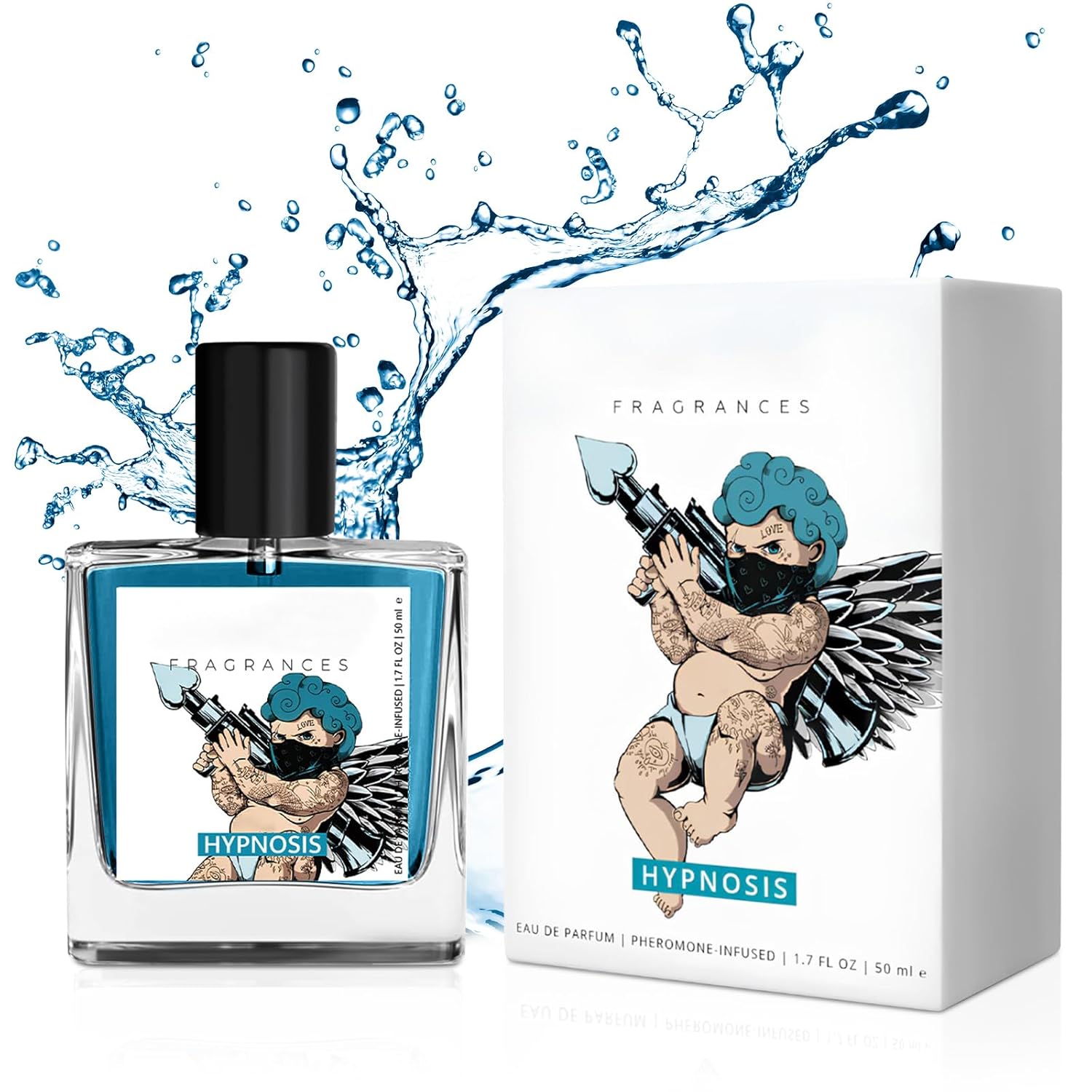 Pheromone Cologne for Men,Hypnosis 2.0 Cologne for Men,Pheromone-Infused Hypnosis Cologne,Enhances Intimacy,Long Lasting Scent 50ml Travel Set Commemoration Day Gift for Father, Boy Friend and Husband