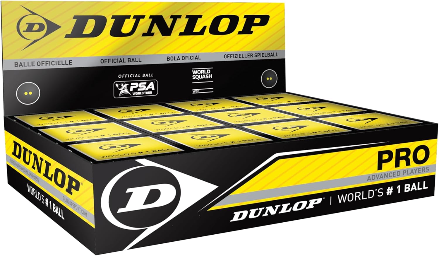Dunlop Squash Balls - Multipack