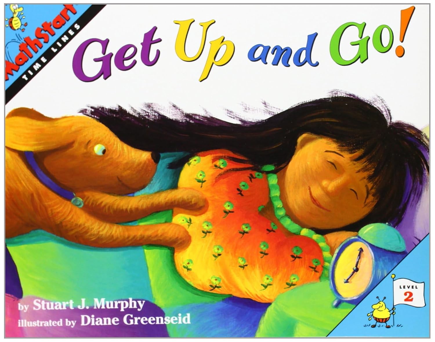 Get Up and Go!: A Fun MathStart Picture Book About Morning Timelines for Children (Ages 6-10) (MathStart 2, 1)