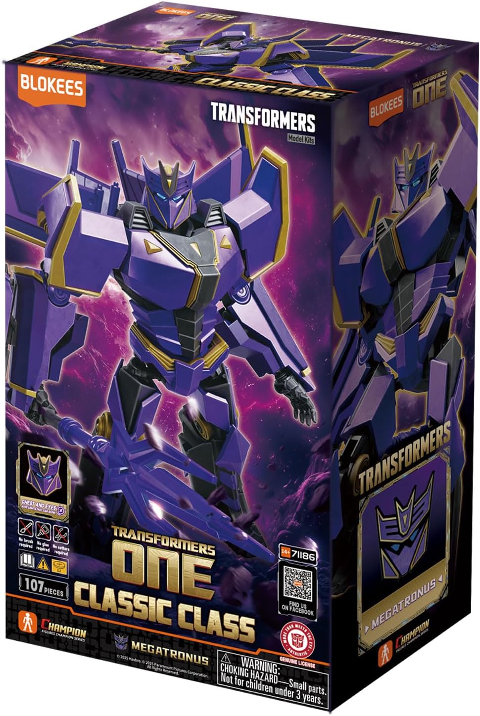 BLOKEES - Transformers Classic Class Megatronus Prime Model Kit