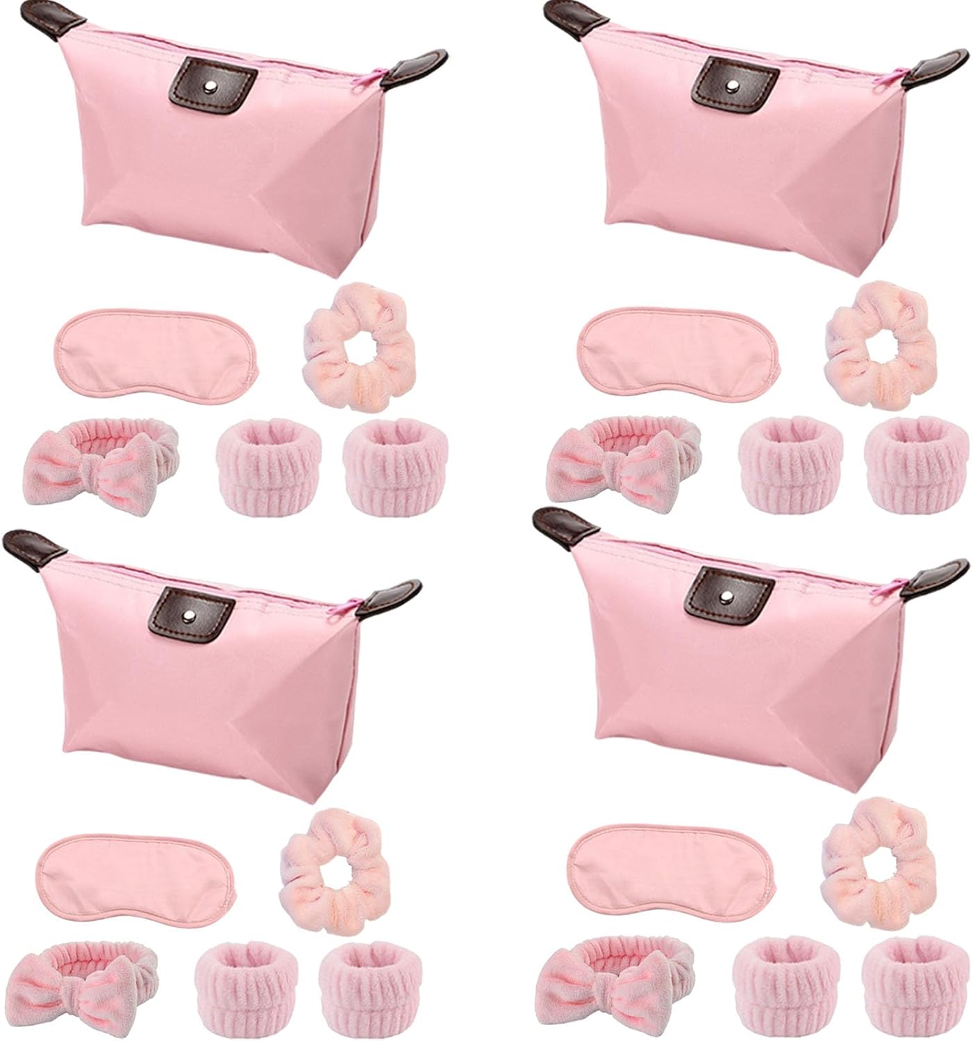 20 PCS Sleepover Party Supplies for Girls, Spa Sleepover Kit with Blindfolds for Games, Perfect for Spa Party Supplies for Girls, Sleepover Kit, Birthday Celebrations