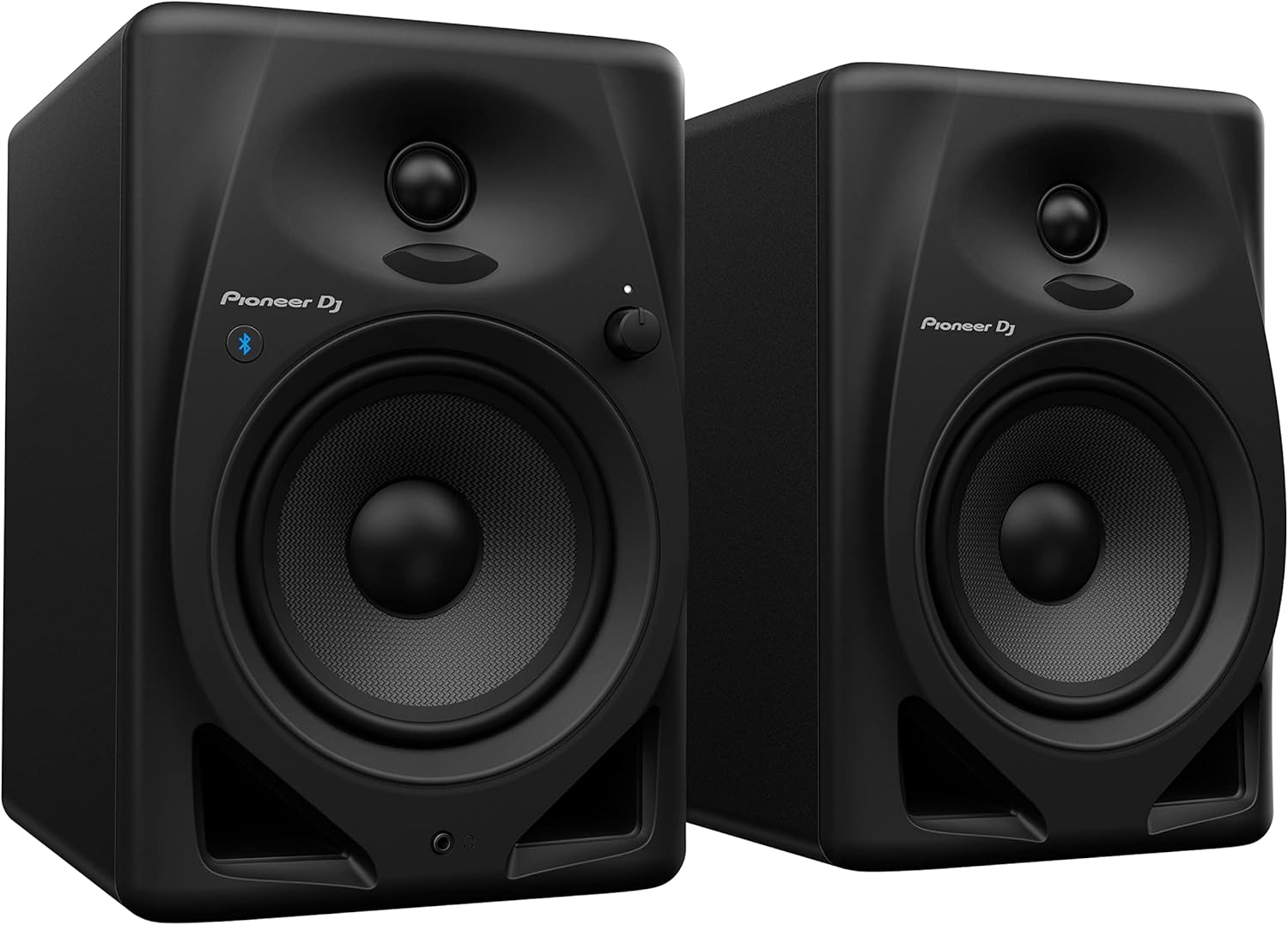 Pioneer DJ DM-50D-BT 5-inch Desktop Active Monitor Speaker Pair with Bluetooth - Black