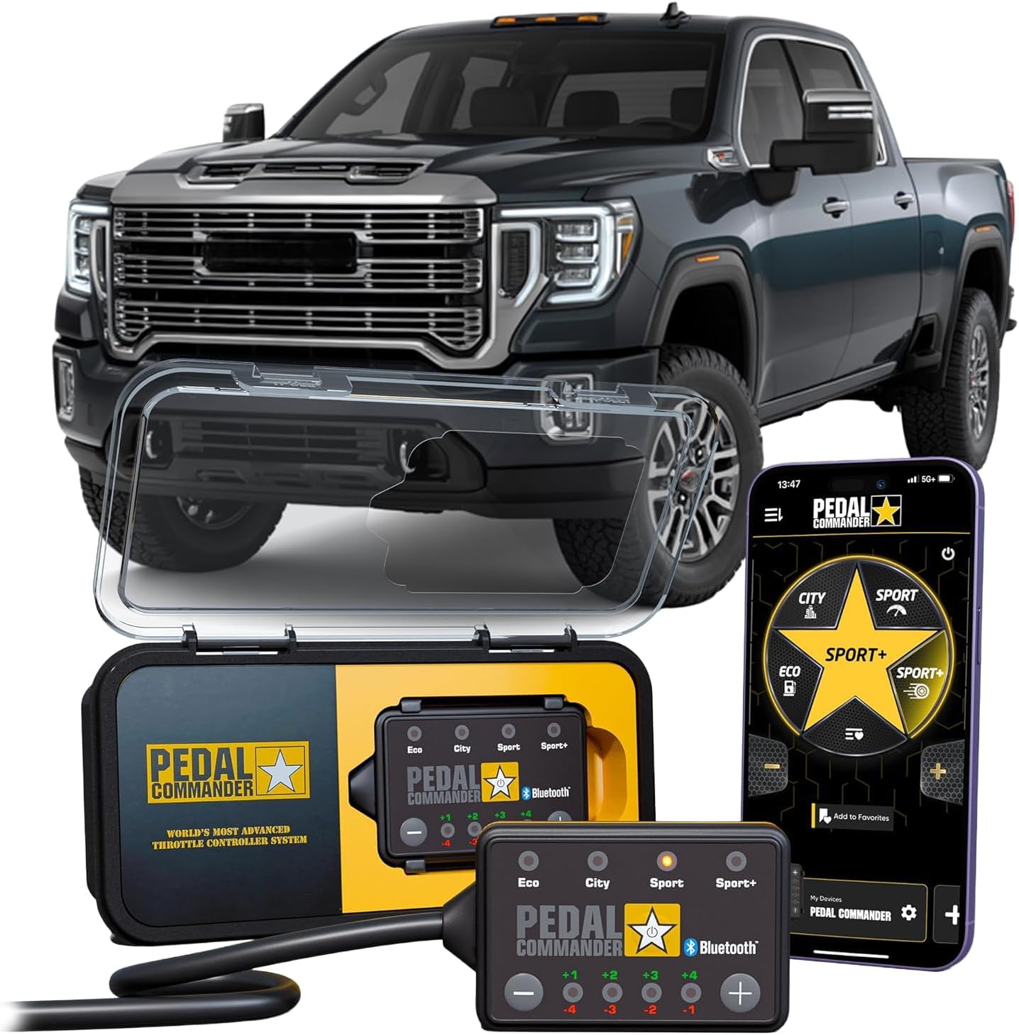 PEDAL COMMANDER for GMC Sierra 2500HD/3500HD 2020-2026 Throttle Controller