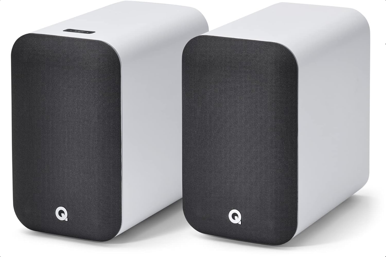 Q ACOUSTICS M20 Speakers Wireless Bluetooth HD Music System White - Tweeter 22mm, Mid Bass/Driver 125mm, Freq. Response 55Hz–22kHz, Crossover Freq. 2.4kHz - Powered Speakers