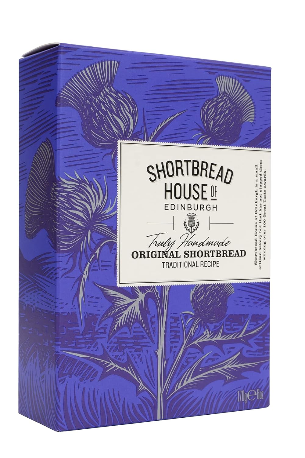 Shortbread House of Edinburgh Truly Handmade Original Recipe Shortbread Fingers, 6oz Box (Pack of 4)