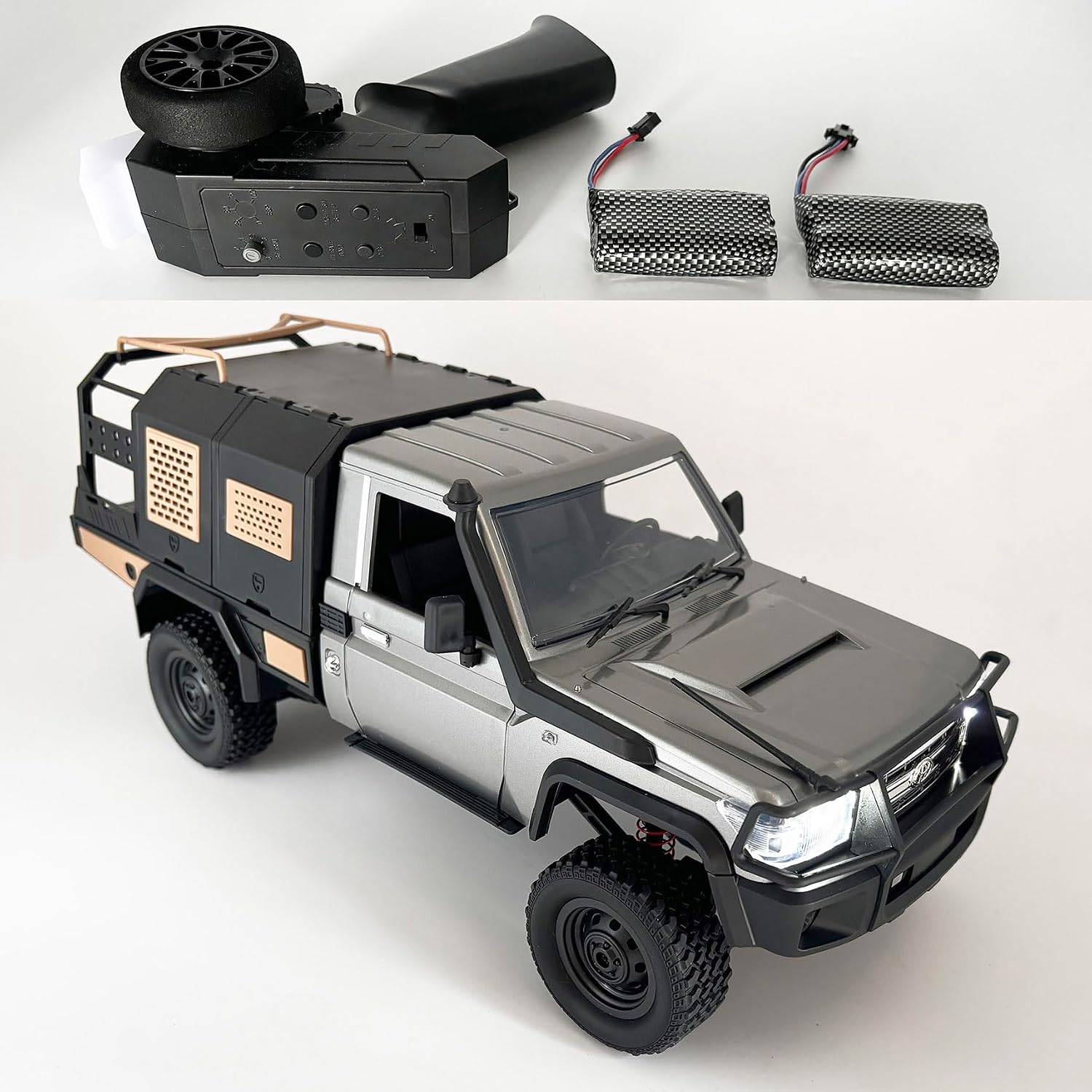 WPLDEWAN MN82S RC Rock Crawler 4x4 Remote Control Truck Off Road