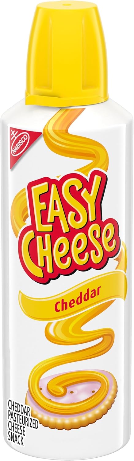 Nabisco Easy Cheese Cheddar Cheese Snack, 8 Oz.