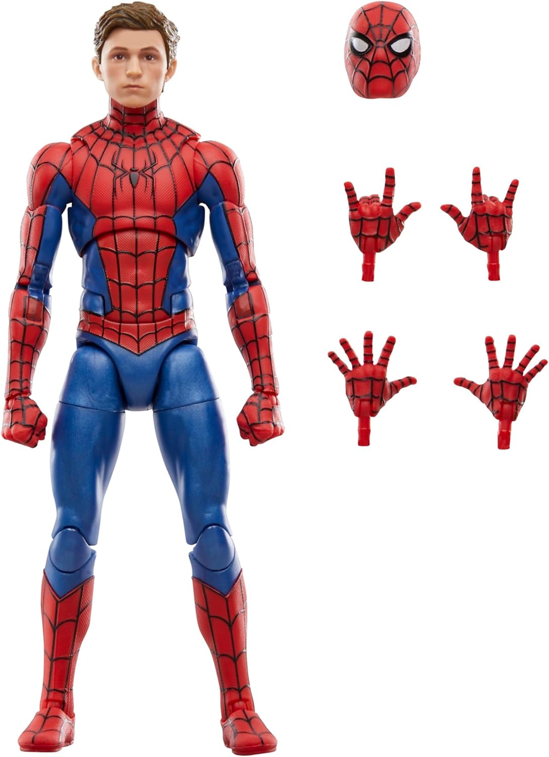 Marvel Legends Series Spider-Man, Spider-Man: No Way Home Collectible 6-Inch Action Figures, Ages 4 and Up
