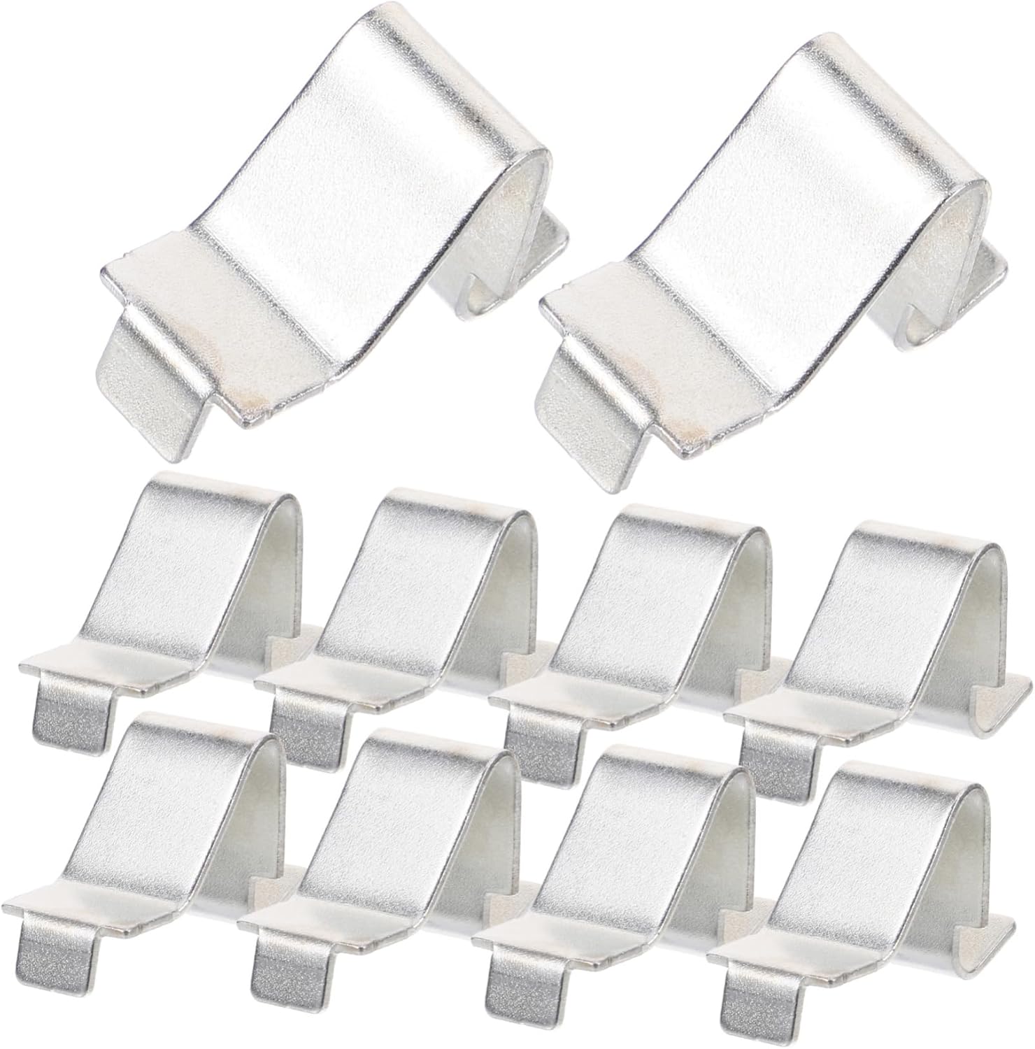 Garneck 12pcs Heavy Duty Cabinet Shelf Clips Metal Support Brackets for Filing Cabinets Durable Shelving Clips for Bookcase and Office Storage Easy to Install Sturdy Structure