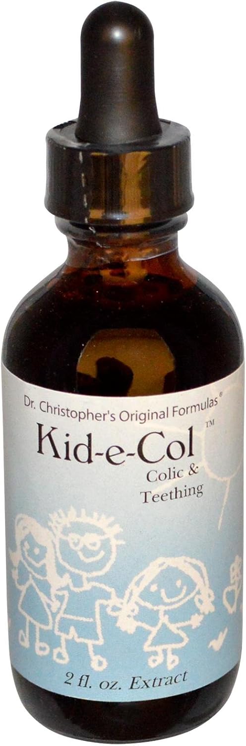 Christopher's Original Formulas Kid-e-Col Extract, Herbal Blend for Infant Colic & Teething, 2 oz Liquid