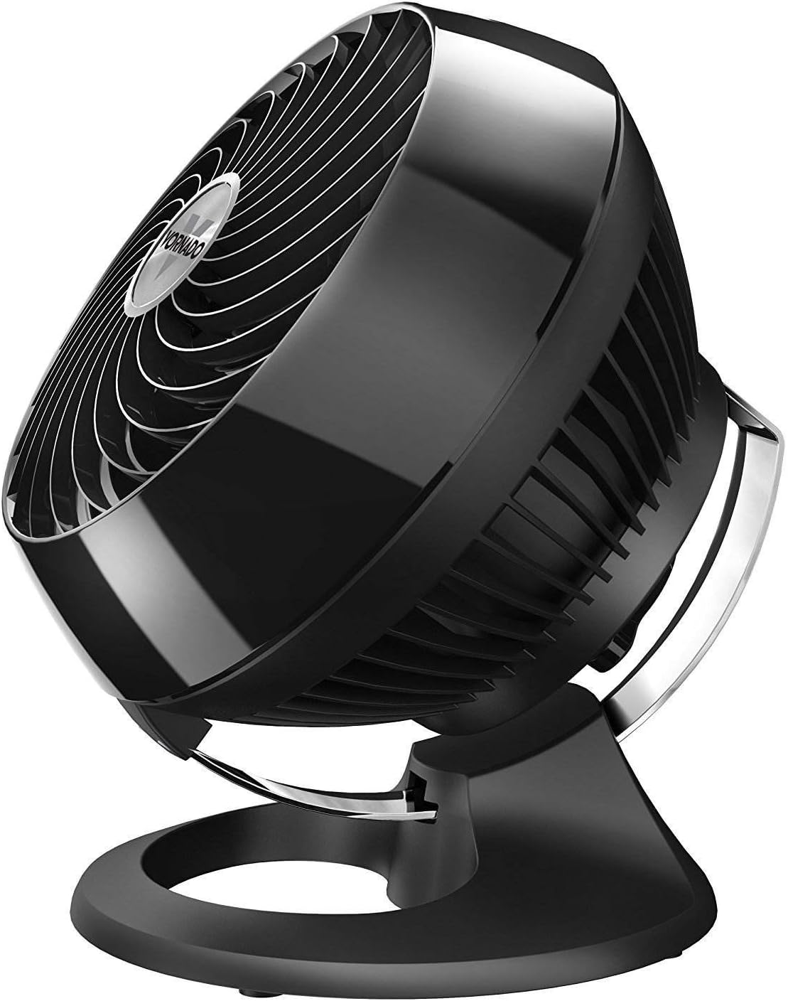 Vornado 460 Whole Room Air Circulator, Small Fan with 3 Speeds, Adjustable Tilt, Easy to Clean, Quiet Fan for Home, Office, Bedroom, Black