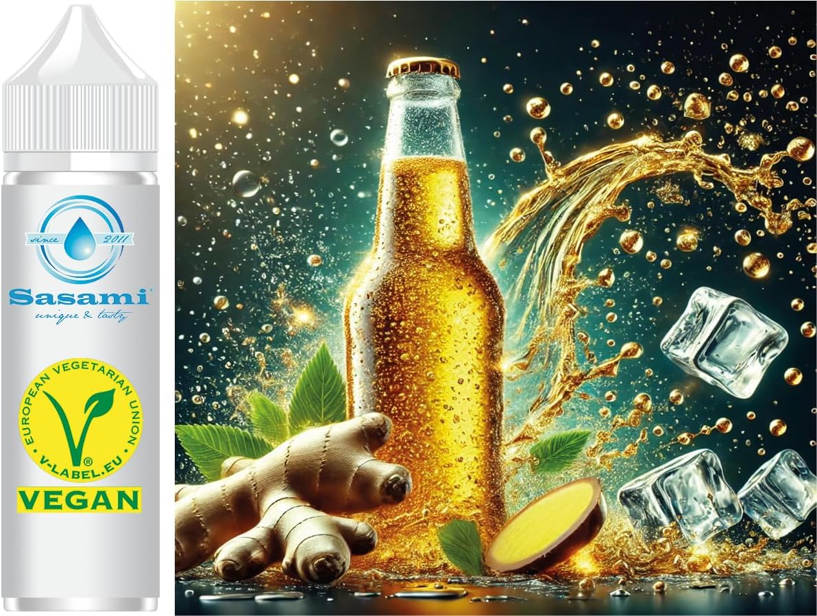 Ginger Ale Flavor Concentrate - Vegan - Sasami - 100ml