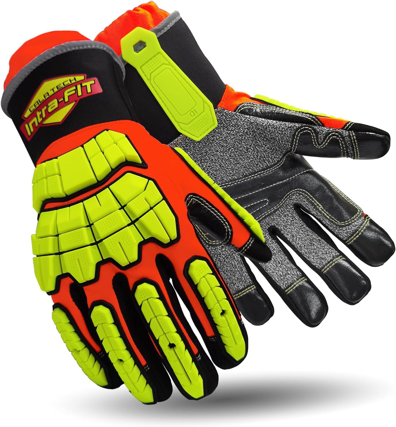 Rescue & Extrication Gloves,Puncture/Cut Resistant Safety Work Gloves with Impact Protection