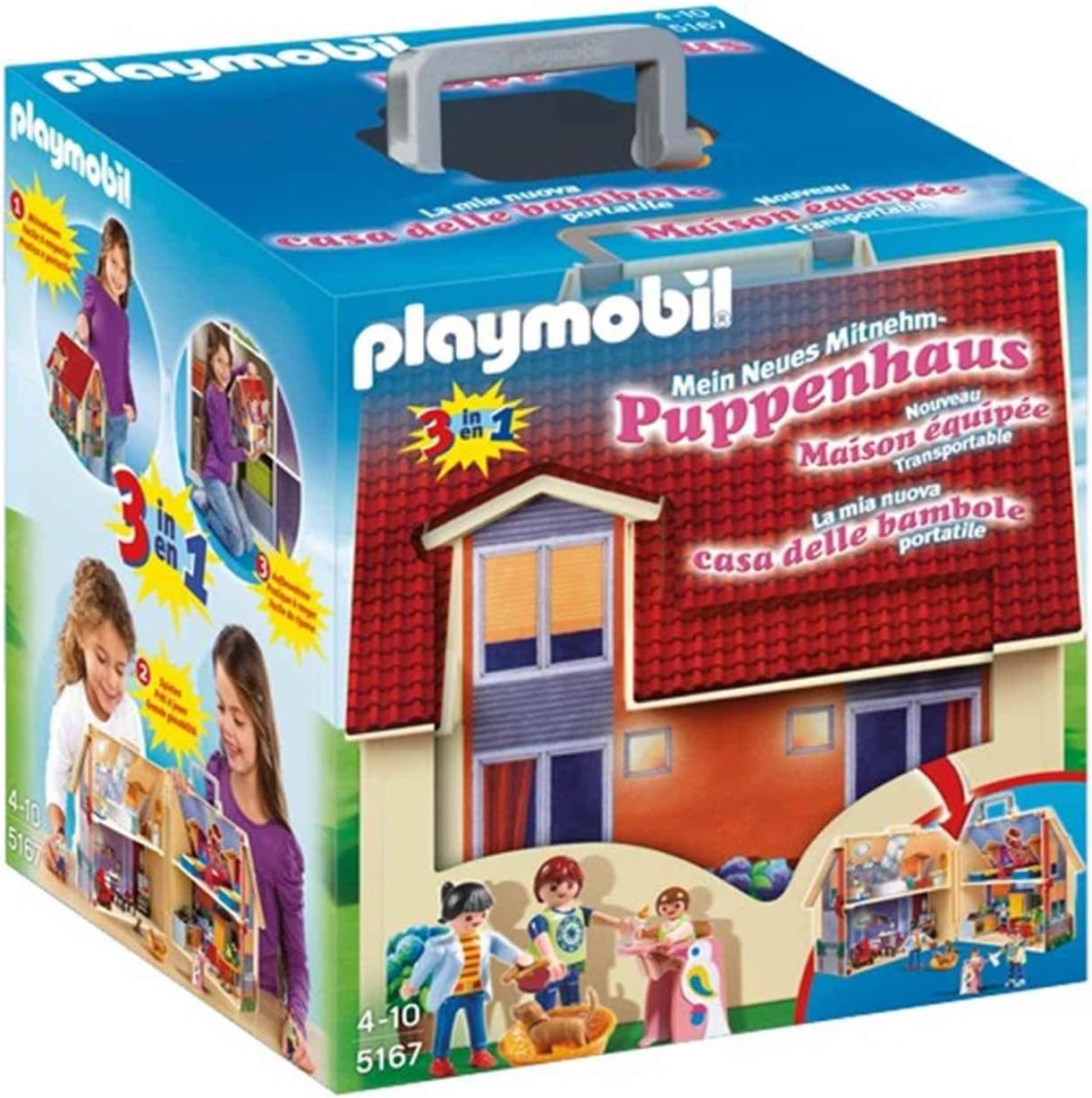 Playmobil Dollhouse 5167 Take Along Modern Dollhouse, 4 years and older