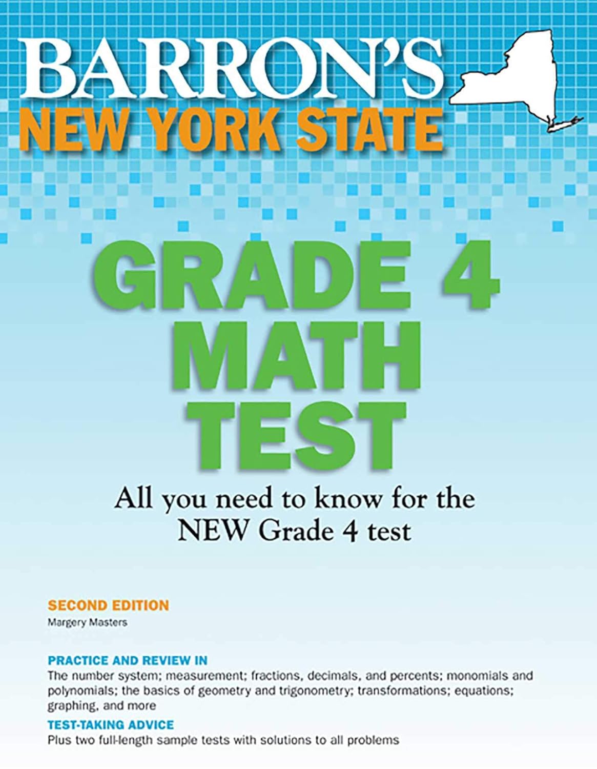 New York State Grade 4 Math Test (Barron's Test Prep NY)