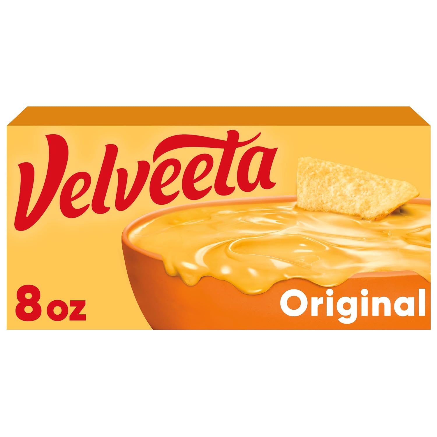 Velveeta Pasteurized Recipe Cheese Product, 1 Block Original, 8 oz