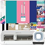 Cricut Joy Xtra and EasyPress Mini with Iron-On Vinyl Sampler Pack and Tool Kit Bundle - Cutting Machine with Small Heat Press and HTV Accessories, Cricut Beginner Kit with Everything to Get Started