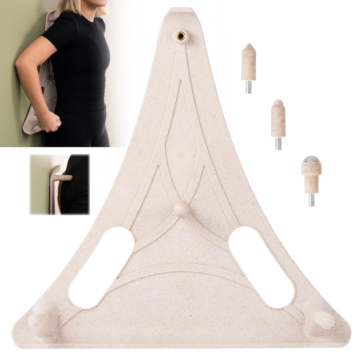 RELIEFBOARD - A Back Massager That Targets Back Pain, Muscle Tension and Knotting, Offering Deep Tissue Pain Relief, Designed for Easy Independent Use.