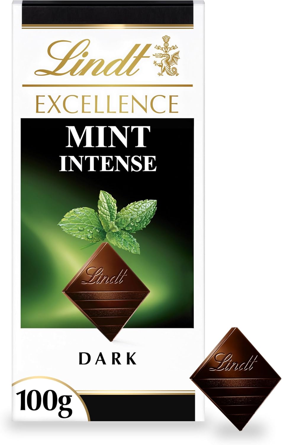 Lindt Excellence Dark Mint Chocolate Bar Each 100g