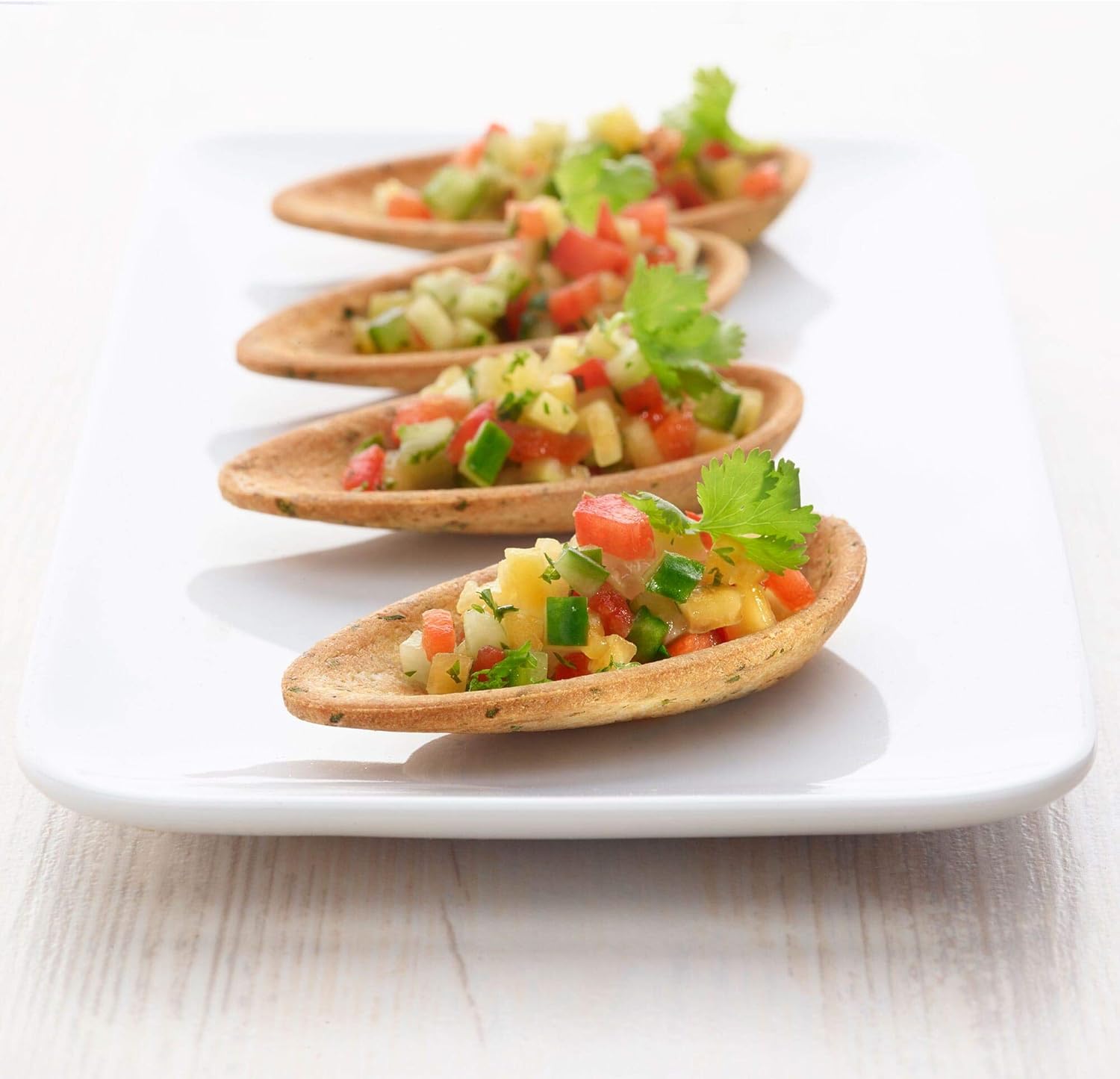 Pidy Mini Neutral Parsley Crispy Mussel Shells 6.5cm - 1x84