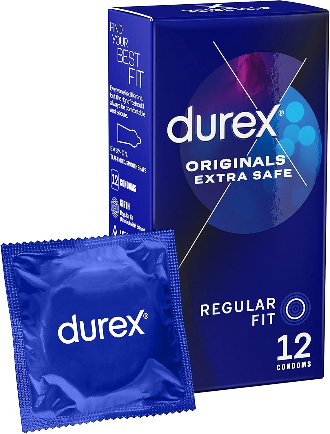 Durex Extra Safe Condoms, 12 each, Clear, (Pack of 1)