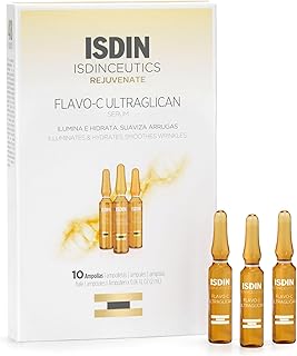Vitamin C and Hyaluronic Acid Serum ampoule, Flavo-C Ultraglican by ISDIN
