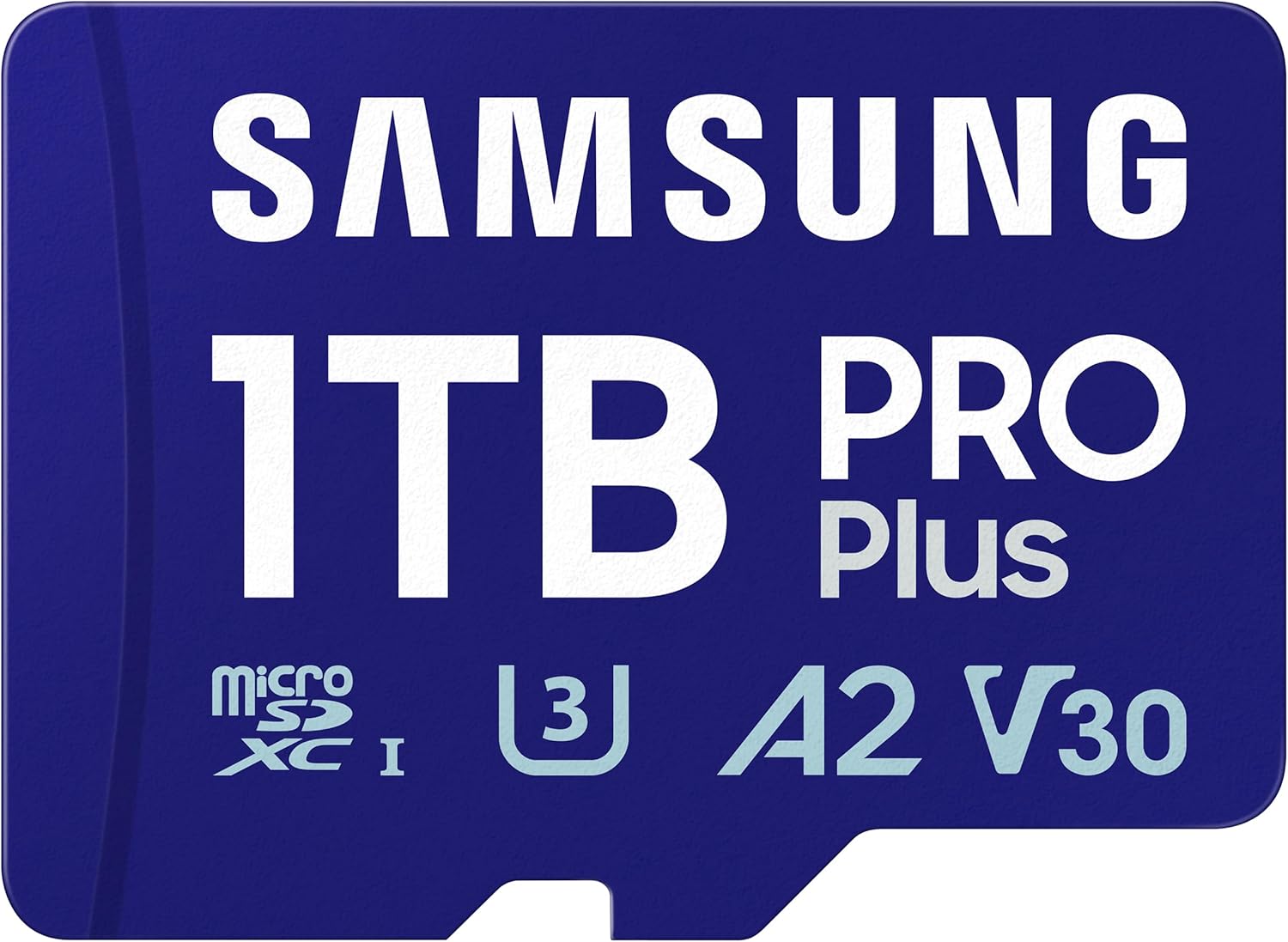 Samsung PRO Plus (2024) microSD card + SD adapter, 1 TB, UHS-I U3, Full HD & 4K UHD, 180 MB/s read, 130 MB/s write, memory card for smartphone, action cam, handheld console, MB-MD1T0SA/EU