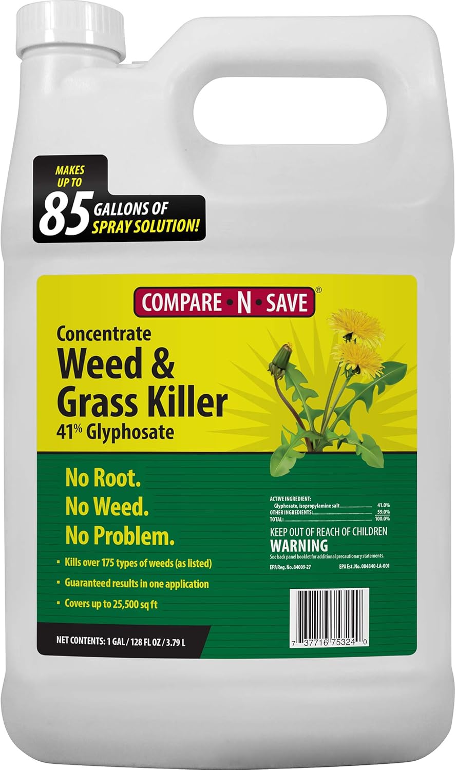 Compare-N-Save 75324 Herbicide, 1-gallon, white