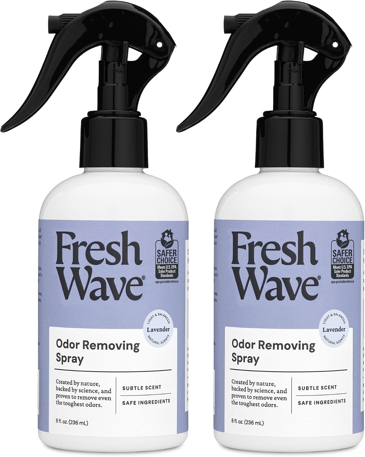 Fresh Wave Lavender Room and Fabric Air Freshener Spray, 2-Pk, 8 oz